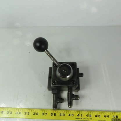 SPX Hytec No.9503 2 Position 2 Way Manual Hydraulic Control Valve 5000 PSI