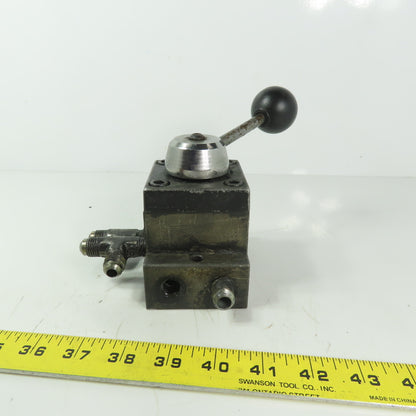 SPX Hytec No.9503 2 Position 2 Way Manual Hydraulic Control Valve 5000 PSI
