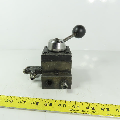 SPX Hytec No.9503 2 Position 2 Way Manual Hydraulic Control Valve 5000 PSI