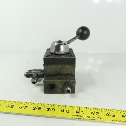 SPX Hytec No.9503 2 Position 2 Way Manual Hydraulic Control Valve 5000 PSI