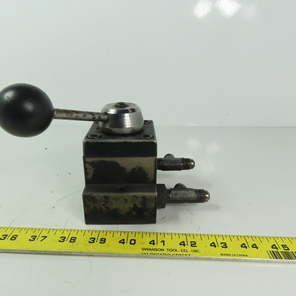 SPX Hytec No.9503 2 Position 2 Way Manual Hydraulic Control Valve 5000 PSI
