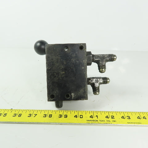 SPX Hytec No.9503 2 Position 2 Way Manual Hydraulic Control Valve 5000 PSI