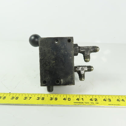SPX Hytec No.9503 2 Position 2 Way Manual Hydraulic Control Valve 5000 PSI