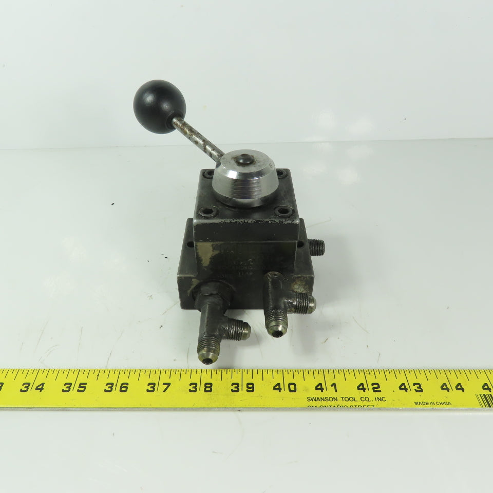 SPX Hytec No.9503 2 Position 2 Way Manual Hydraulic Control Valve 5000 PSI