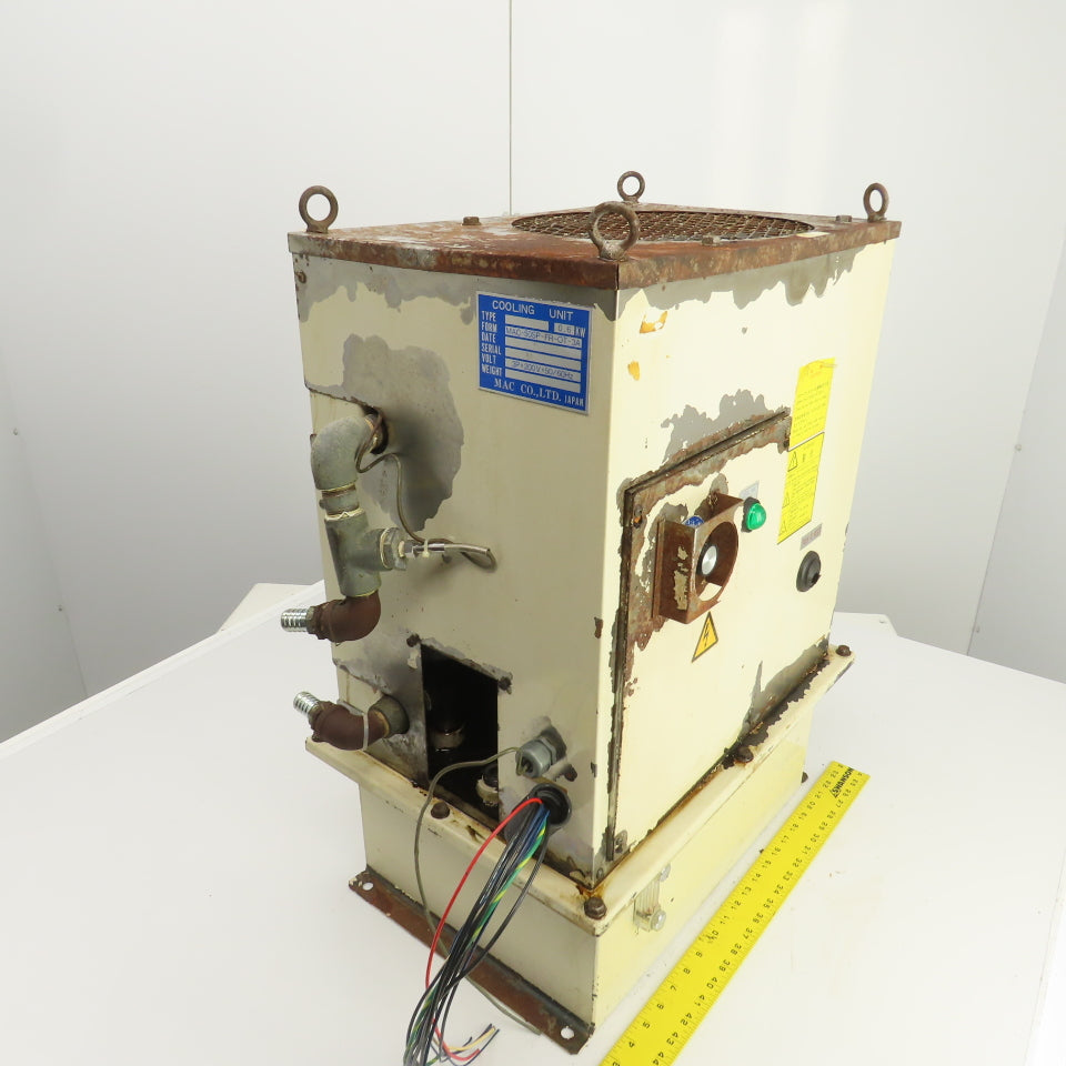 MAC MAC-50SP-FR-OT-3A 0.6kW Oil Chiller Cooling Unit 200V Only 3PH -15/15°C