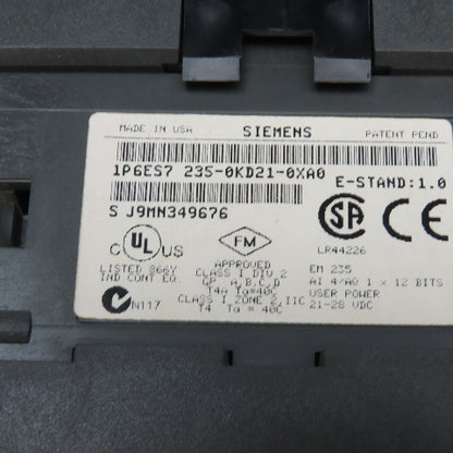 Siemens 1P6ES7 235-0KD21-0XA0 Simatic I/O Module