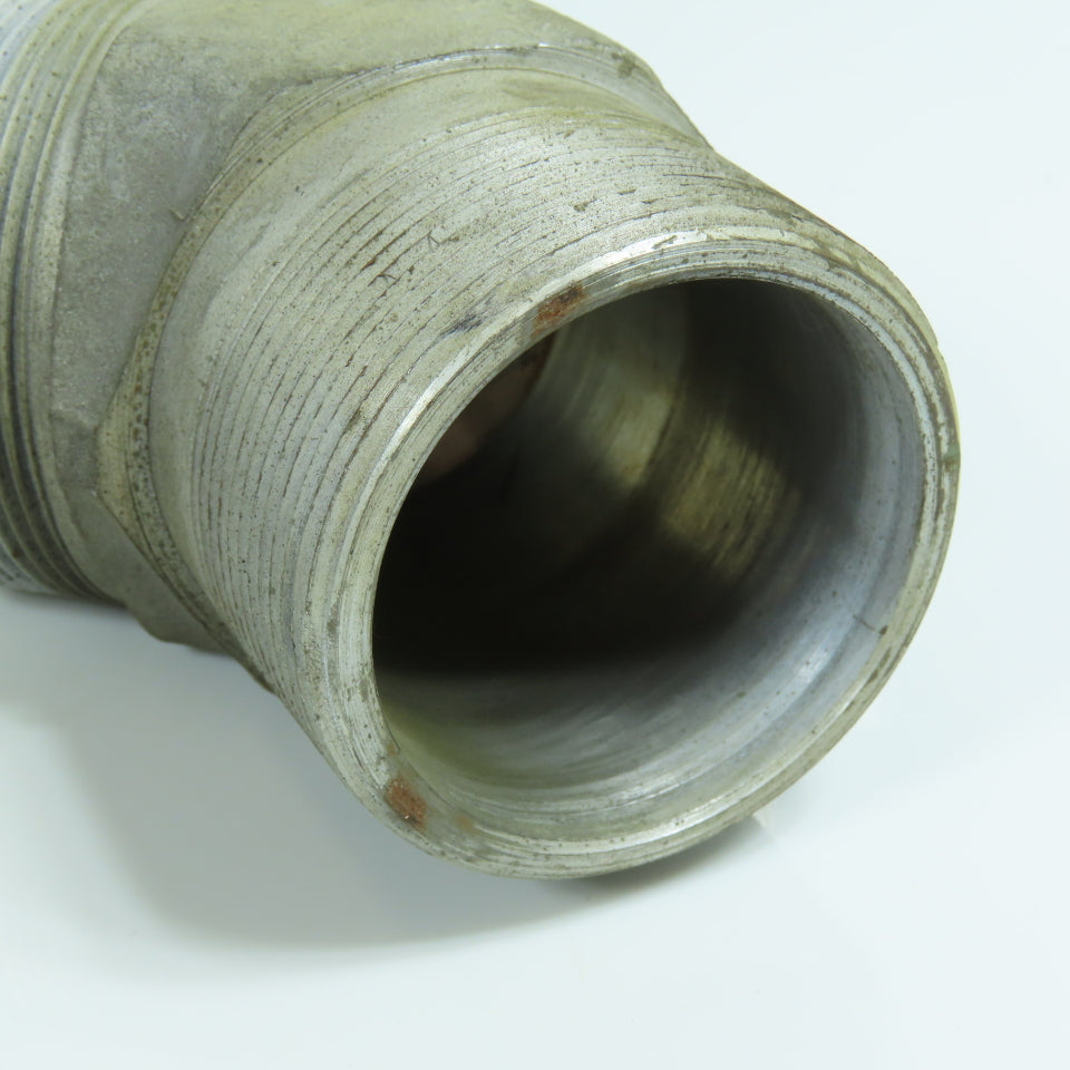 2" NPT x 2-1/2-12 (-32) JIC Flare 45 Degree Steel Elbow