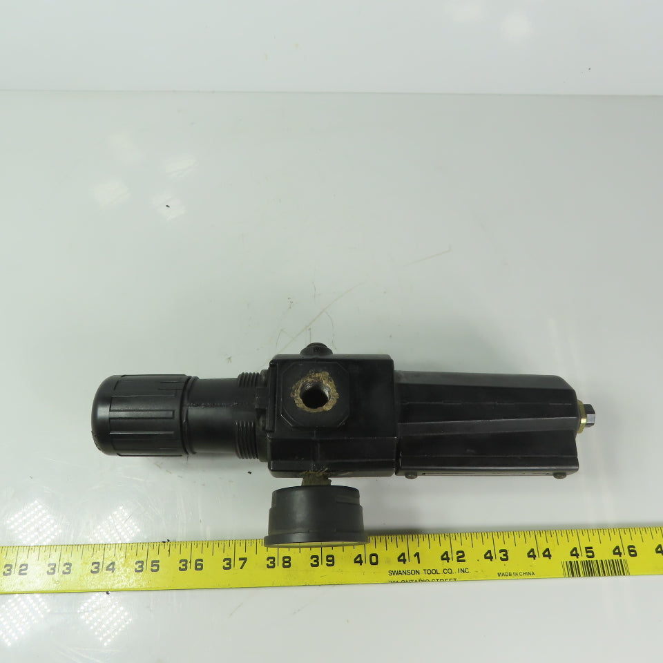 Norgren Excelon B74G-3AK-RMG 3/8" NPT Compressed Air Pressure Regulator Filter