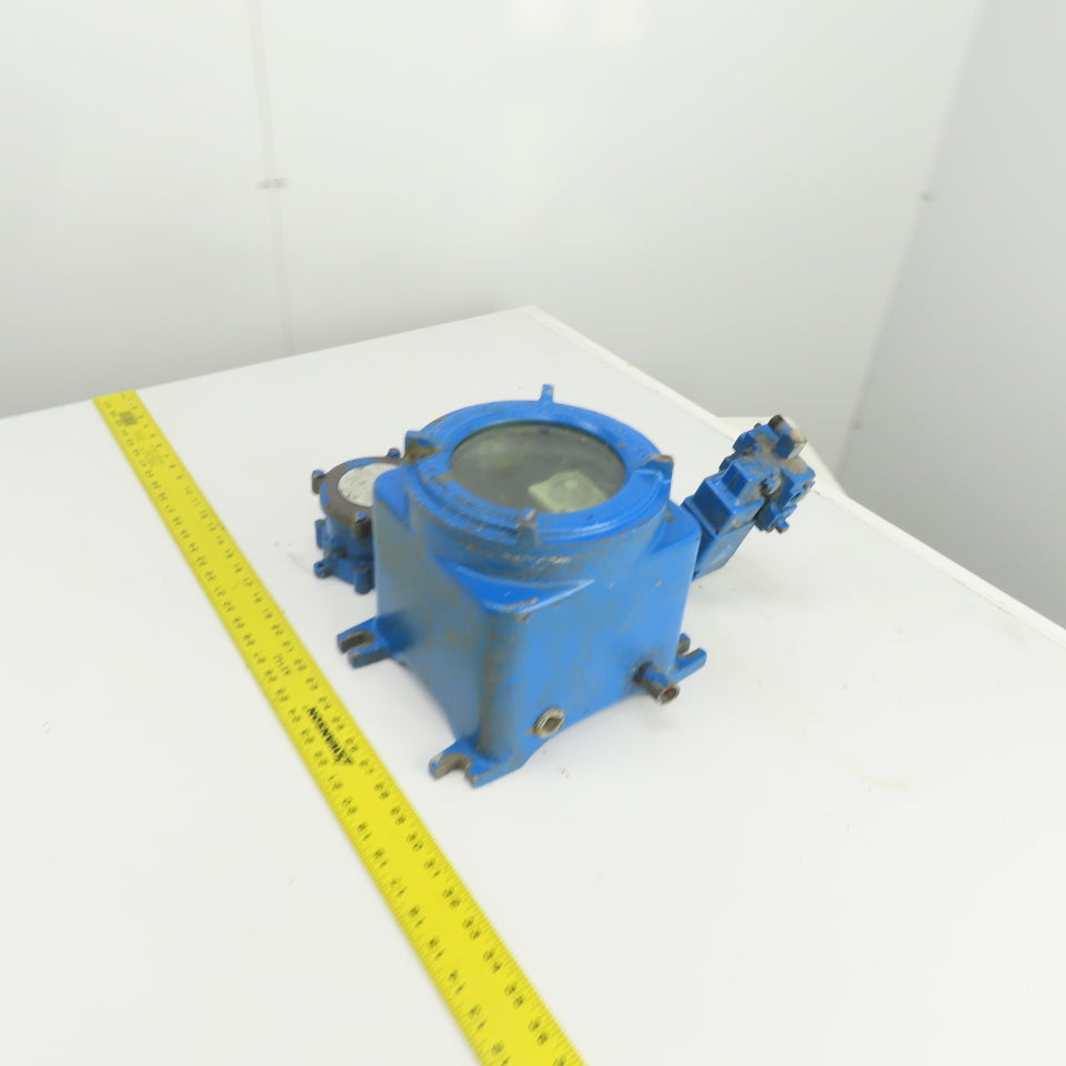 Adalet XJMAGC 8" x 8" x 6" Explosion Proof Enclosure W/Dwyer Switch 1950-0-2F