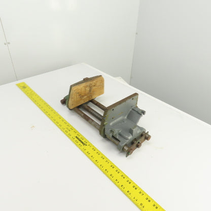 Columbian 7V-2 Heavy Duty Woodworking Bench Vise 7" Jaws 8-1/2" Open