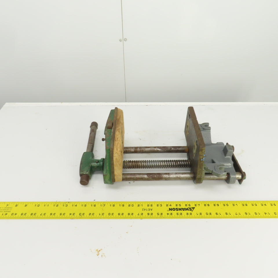 Columbian 7V-2 Heavy Duty Woodworking Bench Vise 7" Jaws 8-1/2" Open