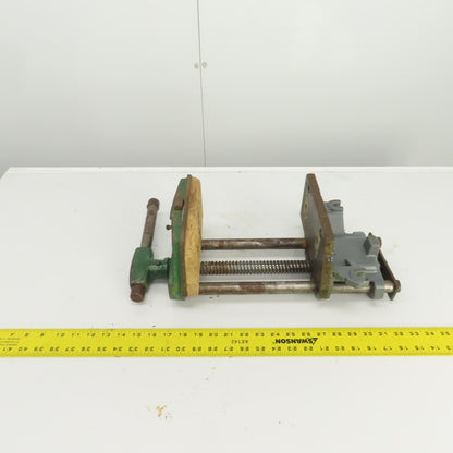 Columbian 7V-2 Heavy Duty Woodworking Bench Vise 7" Jaws 8-1/2" Open