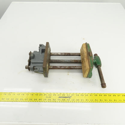 Columbian 7V-2 Heavy Duty Woodworking Bench Vise 7" Jaws 8-1/2" Open