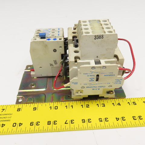 Cutler Hammer AN56BNO NEMA Size 0 Reversing Contactor 600V 18A 120V Coil