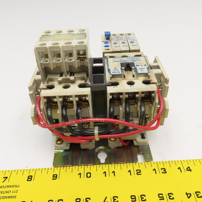 Cutler Hammer AN56BNO NEMA Size 0 Reversing Contactor 600V 18A 120V Coil