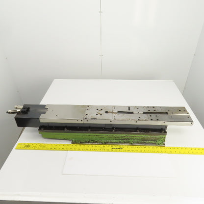 37" OAL Servo Driven Linear Sliding Table 5.5" Stroke W/AB MPL-B220T-VJ42AA