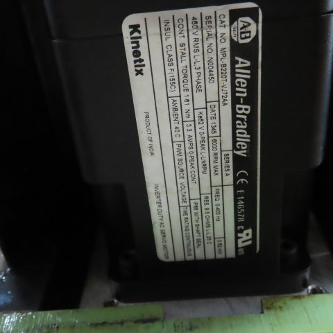 37" OAL Servo Driven Linear Sliding Table 5.5" Stroke W/AB MPL-B220T-VJ42AA