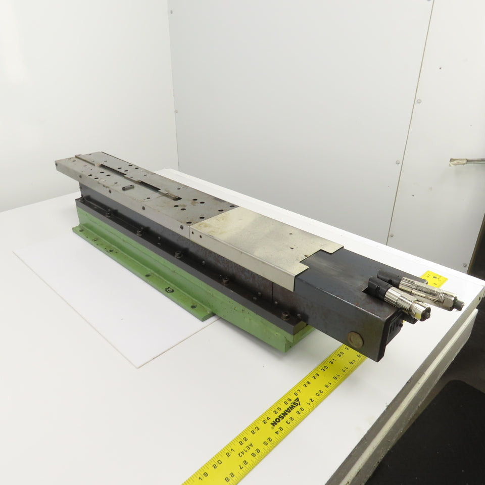 37" OAL Servo Driven Linear Sliding Table 5.5" Stroke W/AB MPL-B220T-VJ42AA