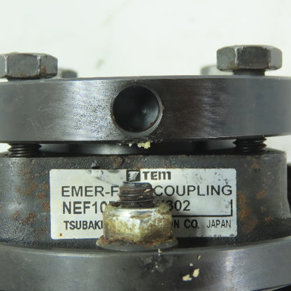 TSUBAKIMOTO EMERSON NEF10 P-351X302 Emr-Flex-Coupling 35mm x 30mm Shaft Coupling