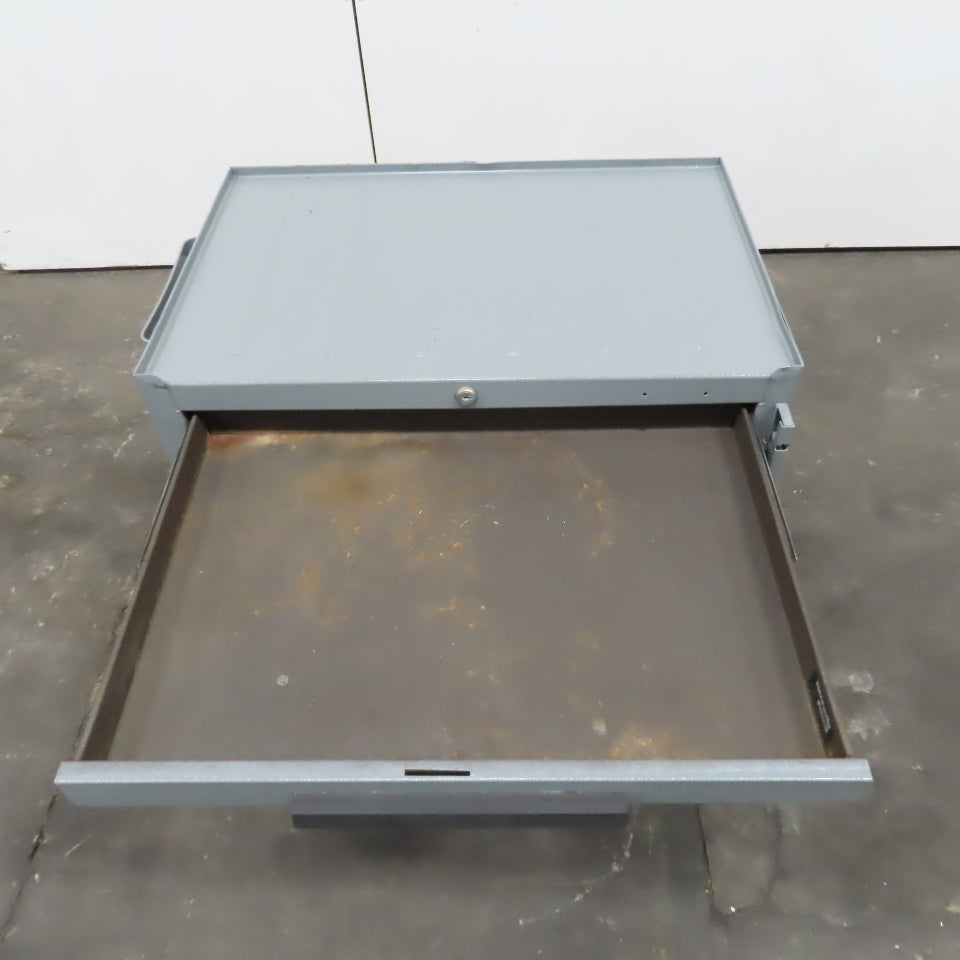 Kennedy 7 Drawer Industrial Tool Storage Parts Cabinet 27 x 18 x 27" W/Casters