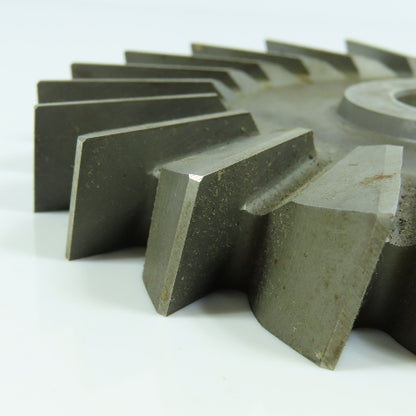 National Twist Drill 6-1/2" x 3/4" x 1-1/4" RH Slitting Saw 22 Teeth