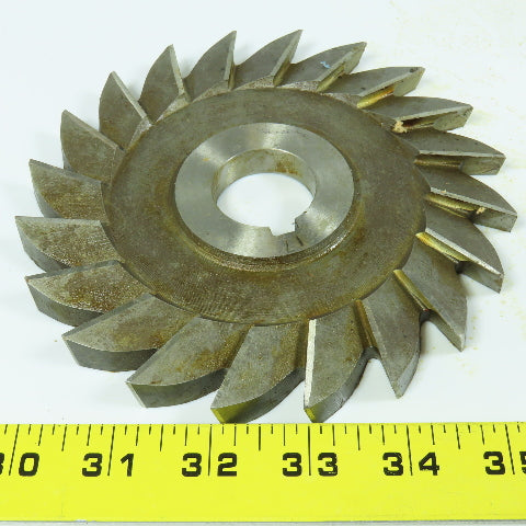 Barber Colman 6" x 7/16" x 1-1/4" RH & LH Side Mill Slitting Saw 20 Tooth Lot/2