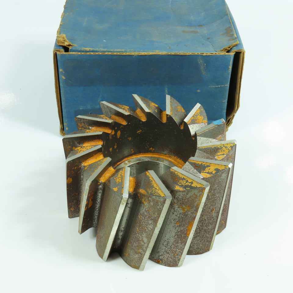 Niagara 4"x 2-1/4" HSS 14 Flute RH Shell End Mill 1-1/2" Arbor