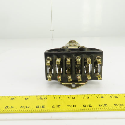 Square D A0-60 Class 8501 Ser B Machine Tool Relay 120V Coil 60 HZ 600V 10A