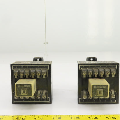Square D Class 8501 T0-21 Pilot Duty Relay 120VAC 50/60HZ Lot Of 2