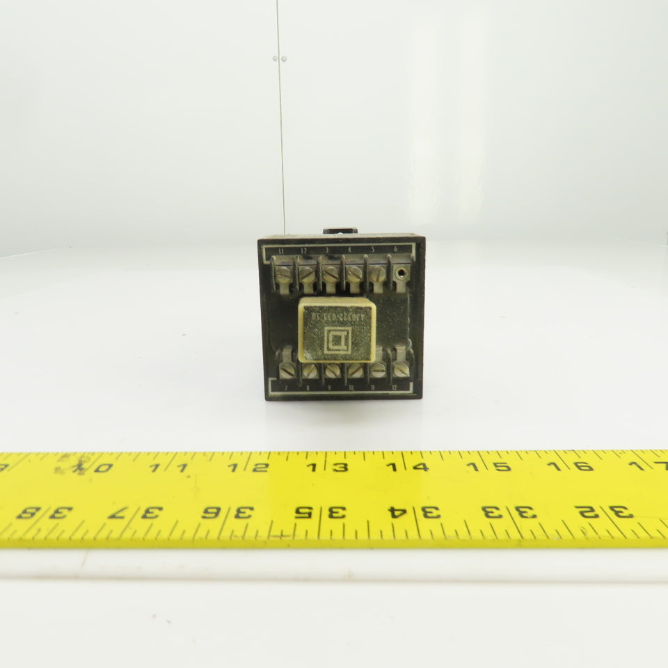 Square D Class 8501 T0-21 Relay 120VAC 50/60HZ