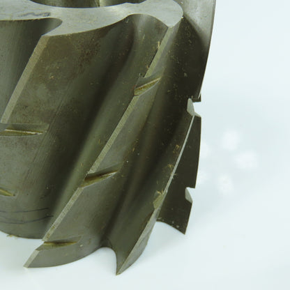 National Twist Drill 3" HSS 8 Flute 3" LOC Plain Milling Cutter 1-1/4" Arbor