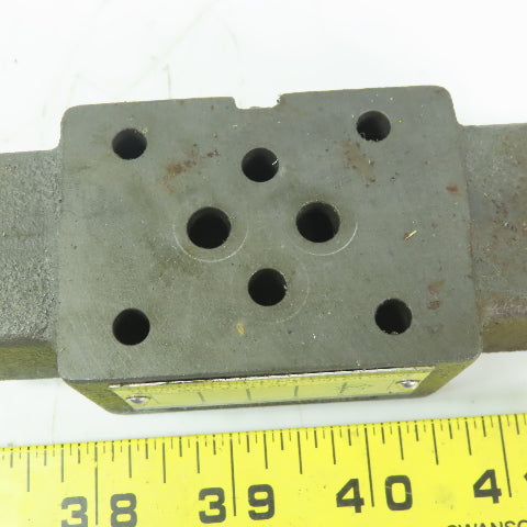 Yuken MSA-01-X-30 Throttle & Check Modular Hydraulic Valve