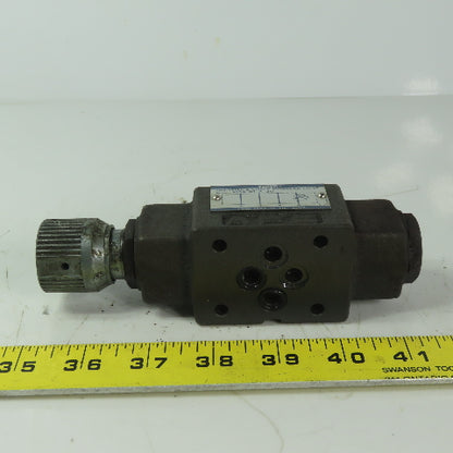 Yuken MSA-01-X-30 Throttle & Check Modular Hydraulic Valve