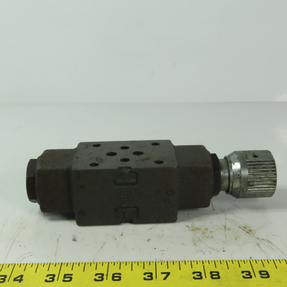 Yuken MSA-01-X-30 Throttle & Check Modular Hydraulic Valve