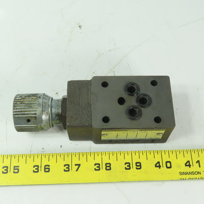 Yuken MSP-01-30 Throttle Modular Hydraulic Valve