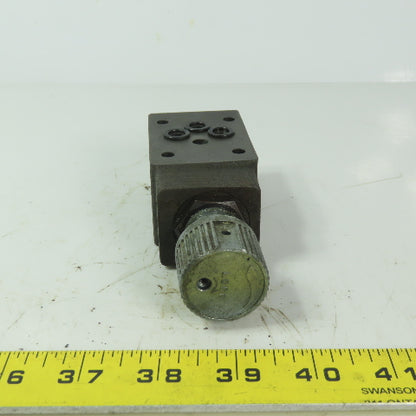 Yuken MSP-01-30 Throttle Modular Hydraulic Valve