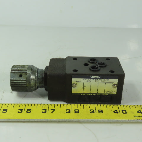 Yuken MSP-01-30 Throttle Modular Hydraulic Valve