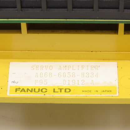 Fanuc A06B-6058-H334 Servo Amplifier