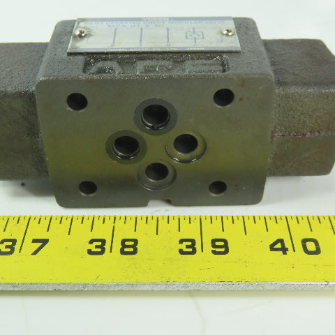Yuken MP-01-02-30 Pilot Operated Modular Hydraulic Valve