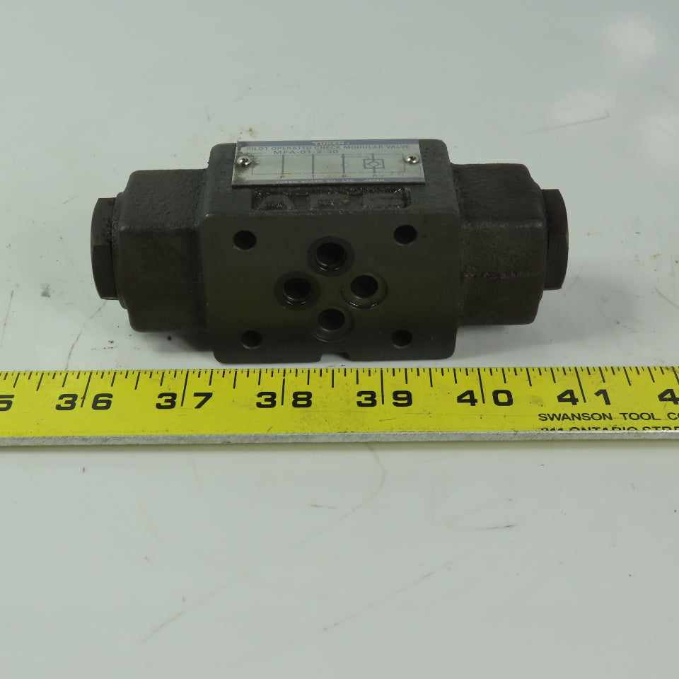 Yuken MP-01-02-30 Pilot Operated Modular Hydraulic Valve