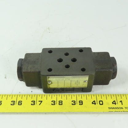 Yuken MP-01-02-30 Pilot Operated Modular Hydraulic Valve
