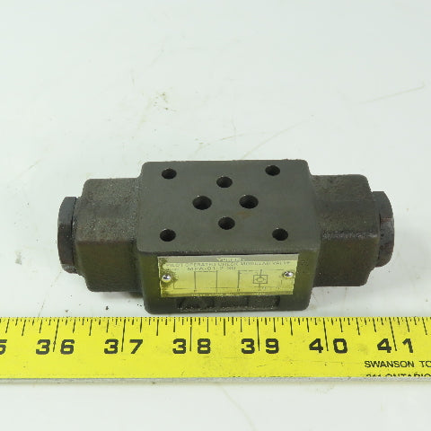 Yuken MP-01-02-30 Pilot Operated Modular Hydraulic Valve