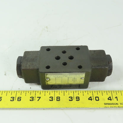 Yuken MP-01-02-30 Pilot Operated Modular Hydraulic Valve