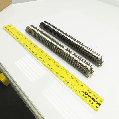 Square D 828-C20 Rail Mount Terminal Block Strip Lot Of 72