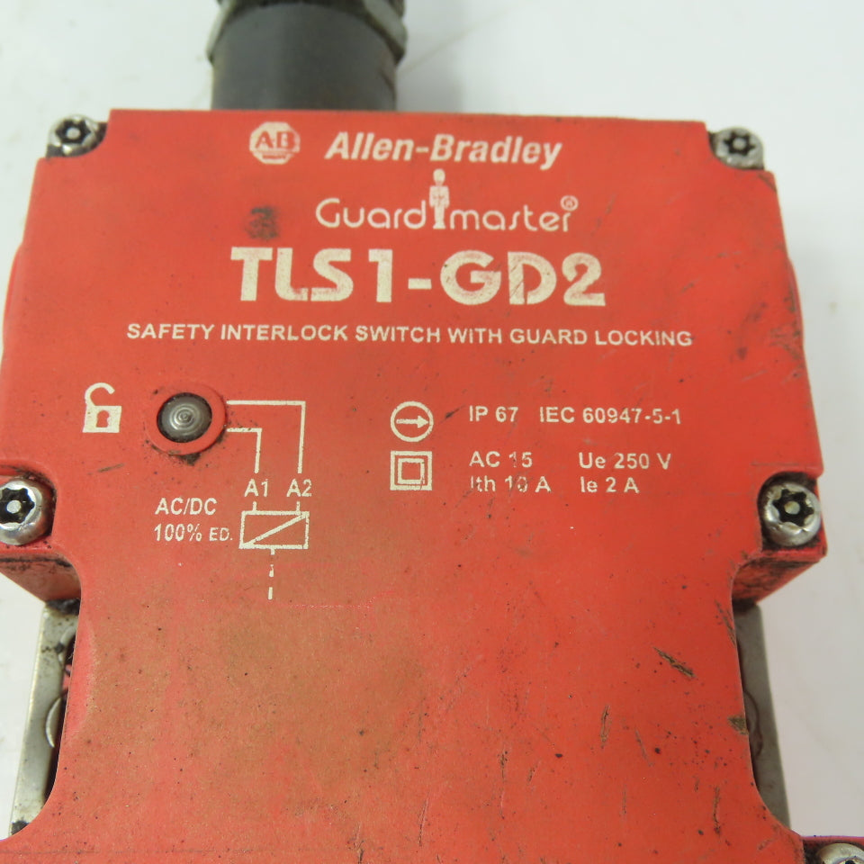 Allen Bradley TLS1-GD2 Guardmaster Safety Interlock Switch 250V W/Key