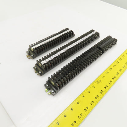 Square D 828-C20 Rail Mount Terminal Block Strip Lot Of 80
