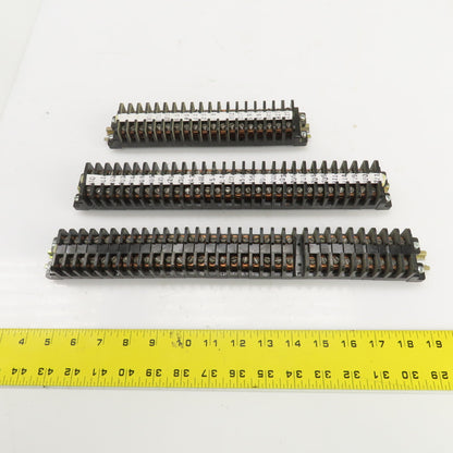 Square D 828-C20 Rail Mount Terminal Block Strip Lot Of 80