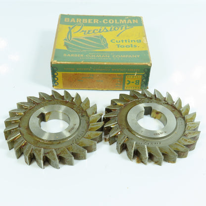 Barber-Colman 4" x 7/16" x 1-1/4" Slitting Saw 22 Tooth Lot of 2