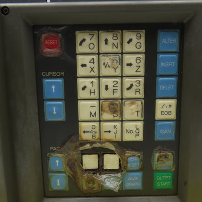 Fanuc A02B-0092-C042 Series O-Mate M MDI Operator Panel Screen