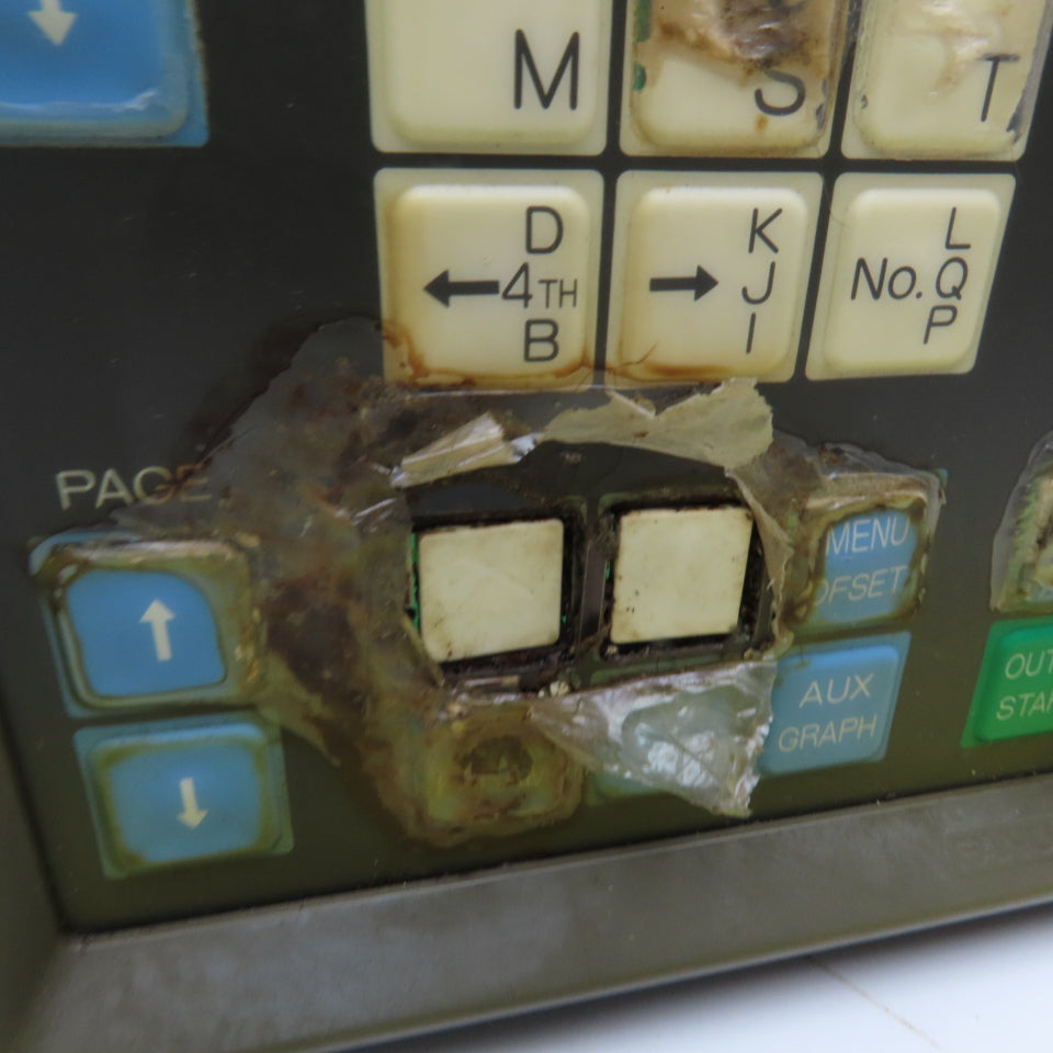 Fanuc A02B-0092-C042 Series O-Mate M MDI Operator Panel Screen